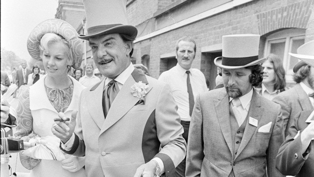 Fashion at the Royal Ascot, London, 1973.