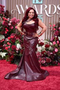 Tisha Campbell-Martin at the BET Awards 2025 held at the Peacock Theater on June 09, 2025 in Los Angeles, California.
