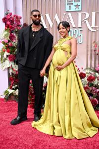 Skyh Black, KJ Smith at the BET Awards 2025 held at the Peacock Theater on June 09, 2025 in Los Angeles, California.