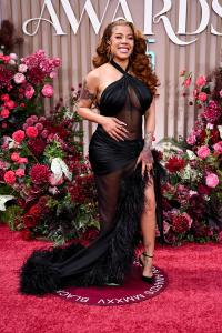 Keyshia Cole at the BET Awards 2025 held at the Peacock Theater on June 09, 2025 in Los Angeles, California.