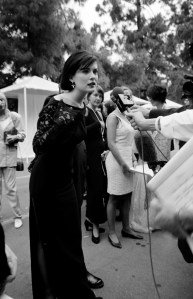 Lara Flynn Boyle attends a benefit event at the Hollywood Bowl in Hollywood, California, on June 4, 1993. (Photo by Ted Dayton/WWD/Penske Media via Getty Images)