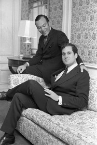 Leonard and Ronald Lauder, sons of beauty magnate Estee Lauder (Photo by Fairchild Archive/Penske Media via Getty Images)
