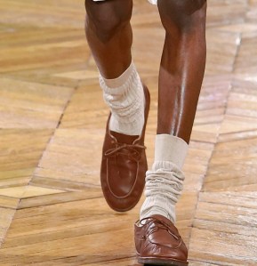 Auralee, Paris, fashion week, mens shoes, boat shoes