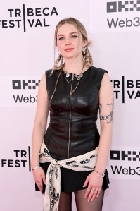 NEW YORK, NEW YORK - JUNE 05: Meg Mills attends the "Turnstile: Never Enough" Premiere during 2025 Tribeca Festival at SVA Theater on June 05, 2025 in New York City. (Photo by Theo Wargo/Getty Images for Tribeca Festival)