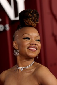 NEW YORK, NEW YORK - JUNE 08: Camille A. Brown attends The 78th Annual Tony Awards at Radio City Music Hall on June 08, 2025 in New York City.  (Photo by Michael Loccisano/Getty Images)
