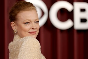 NEW YORK, NEW YORK - JUNE 08: Sarah Snook attends The 78th Annual Tony Awards at Radio City Music Hall on June 08, 2025 in New York City.  (Photo by Michael Loccisano/Getty Images)