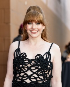 NEW YORK, NEW YORK - JUNE 10: Actress Bryce Dallas Howard is seen arriving to "Deep Cover" premiere during the 2025 Tribeca Festival at BMCC Tribeca on June 10, 2025 in New York City. (Photo by Gilbert Carrasquillo/GC Images)
