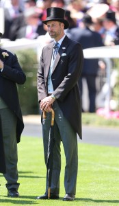 ASCOT, ENGLAND - JUNE 18: Prince William, Prince of Wales smiles as he attends day two of Royal Ascot at Ascot Racecourse on June 18, 2025 in Ascot, England.  (Photo by Chris Jackson/Getty Images)