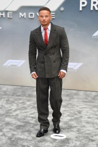 Kane Brown at the "F1" New York Premiere on June 16, 2025 in New York, New York.