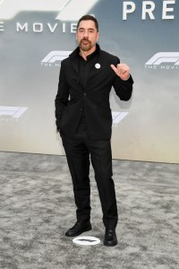 Javier Bardem at the "F1" New York Premiere on June 16, 2025 in New York, New York.
