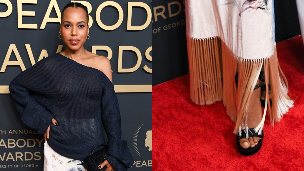 Kerry Washington attends the 85th Annual Peabody Awards held at the Beverly Wilshire on June 01, 2025 in Beverly Hills, California.