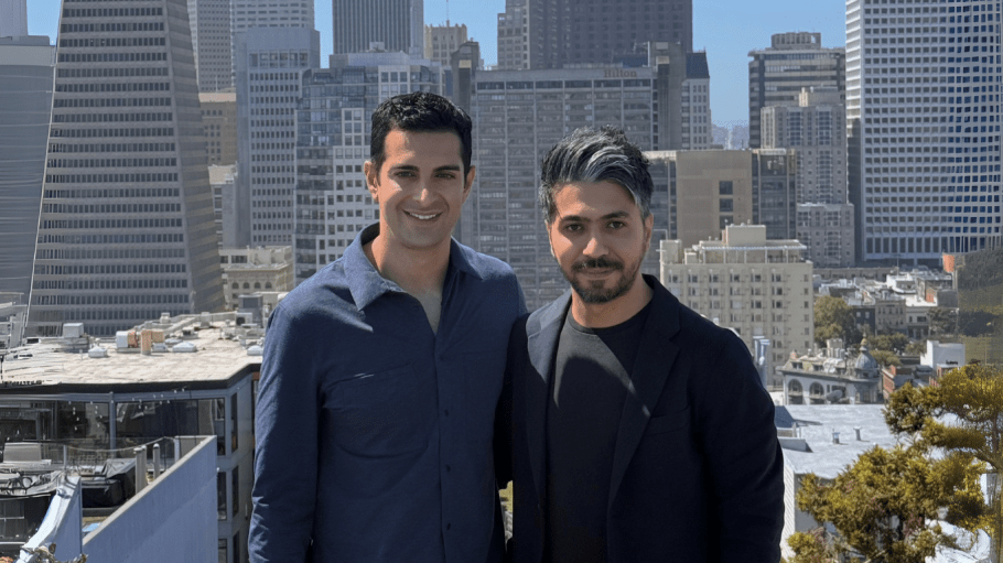 LuminX's co-founders, Alex Kaveh Senemar and Reza Javanmardi.