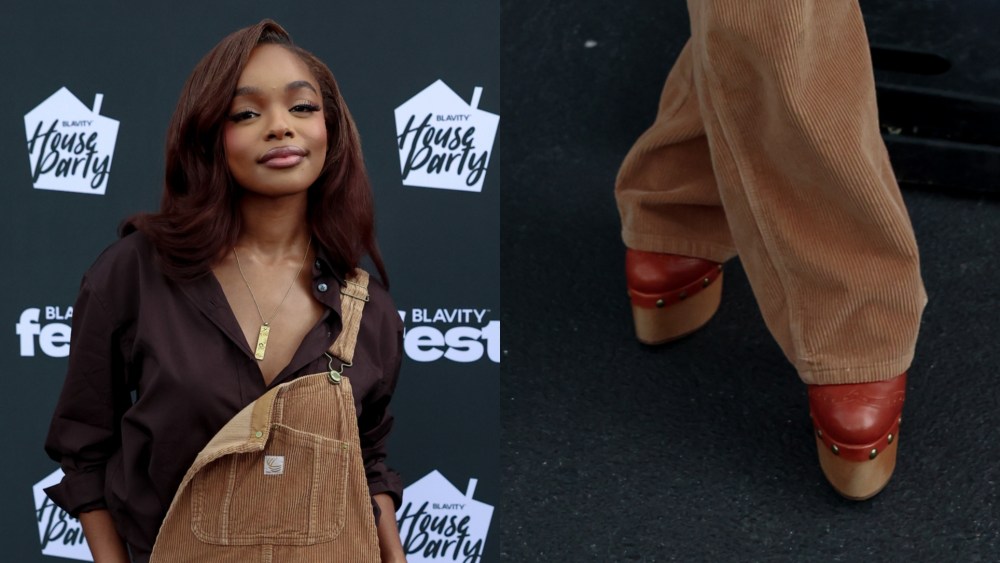 Marsai Martin attends 2025 Blavity Fest at Lee + White in Atlanta, Georgia on June 1, 2025.