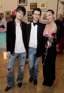 LONDON, ENGLAND - JUNE 11: Max Buntrock, Conner Ives and Nensi Dojaka attend the Royal Academy of Arts Summer Exhibition Preview Party 2025 on June 11, 2025 in London, England. (Photo by Darren Gerrish/WireImage for Royal Academy of Arts )
