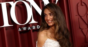 Amal Clooney at the 2025 Tony Awards.