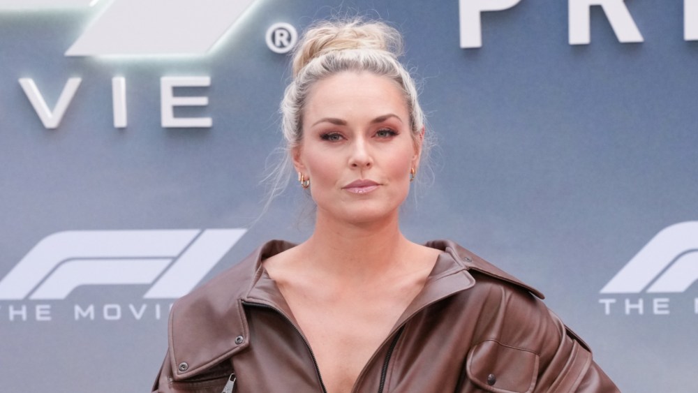 Lindsey Vonn at the world premiere of "F1: The Movie"