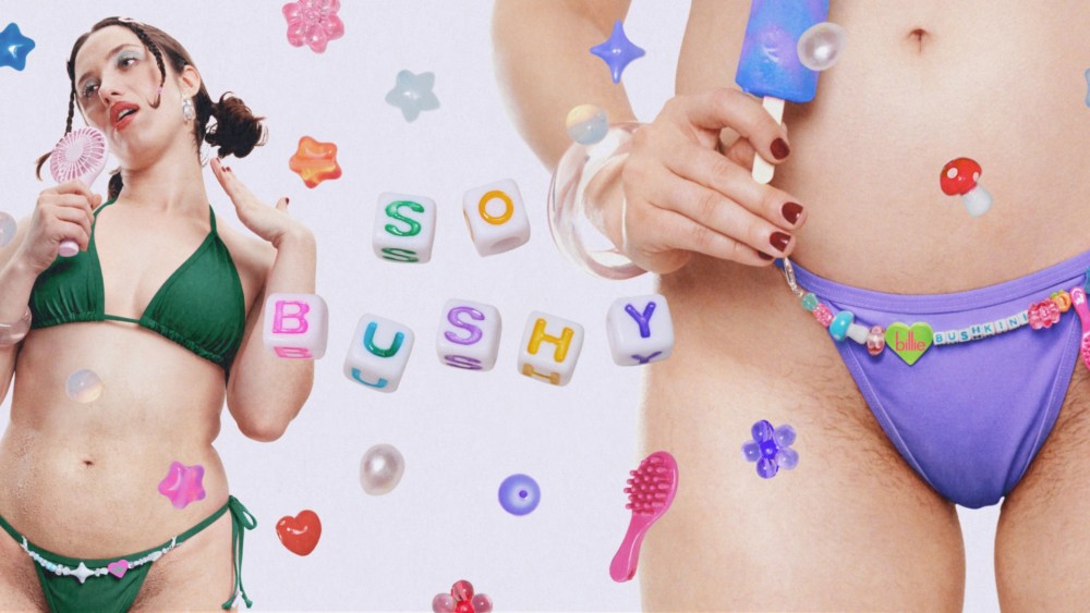 Billie partners with Ian Charms to drop bush positive bikini.