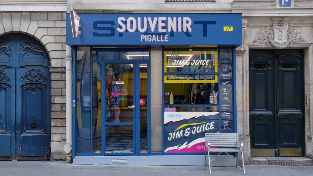 Stephane Ashpool opnes Souvenir Pigalle store in Paris across from Duperre basketball court.