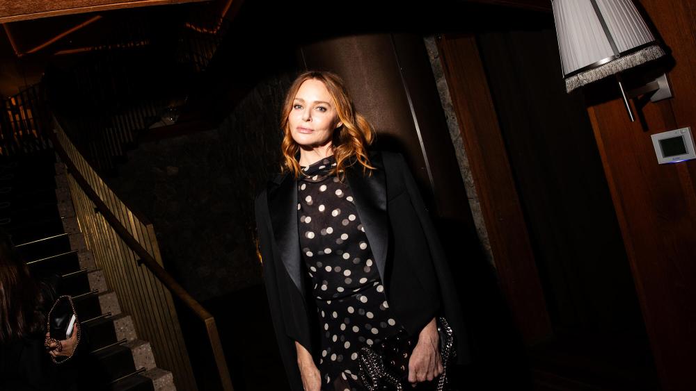Stella McCartney at the Saks x Stella McCartney Dinner  held at The Terrace at L'Avenue at Saks on May 2, 2024 in New York, New York.