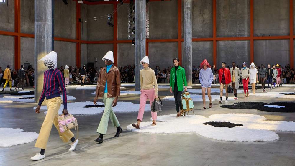 Finale at the Prada spring 2026 show.