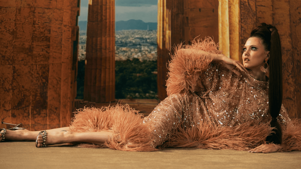 Lindsey Wixson starring in Taller Marmo's latest campaign.