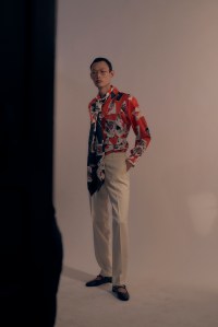 Backstage at AWGE A$AP Rocky Spring 2026 Ready-to-Wear Collection at Paris Men's Fashion Week