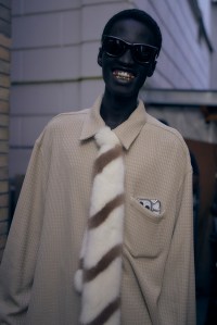 Backstage at AWGE A$AP Rocky Spring 2026 Ready-to-Wear Collection at Paris Men's Fashion Week