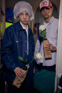 Backstage at AWGE A$AP Rocky Spring 2026 Ready-to-Wear Collection at Paris Men's Fashion Week