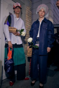 Backstage at AWGE A$AP Rocky Spring 2026 Ready-to-Wear Collection at Paris Men's Fashion Week