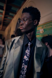 Backstage at AWGE A$AP Rocky Spring 2026 Ready-to-Wear Collection at Paris Men's Fashion Week