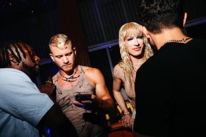 The scene at the Boom Pride Party.