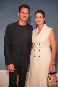 Roger and Mirka Federer