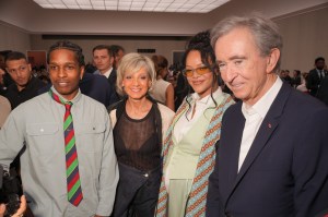 ASAP Rocky, Hélène Mercier-Arnault, Rihanna, Bernard Arnault