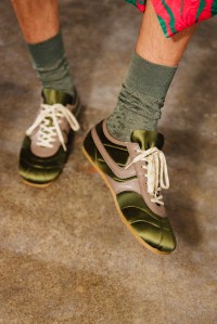 Backstage at Dries Van Noten Men's Spring 2026 Ready-to-Wear Collection at Paris Men's Fashion Week