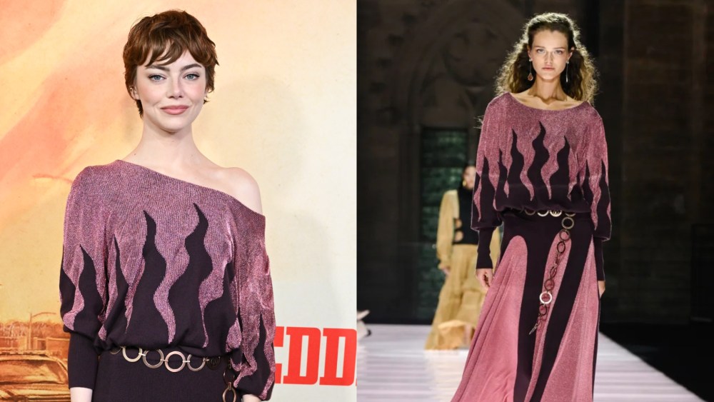 Emma Stone at the "Eddington" Los Angeles Premiere held at the DGA Theater on June 26, 2025 in Los Angeles, California.