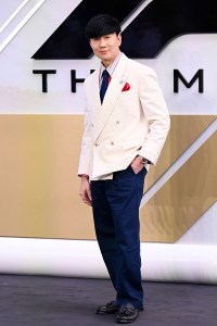LONDON, ENGLAND - JUNE 23: JJ Lin attends the "F1: The Movie" European Premiere at Cineworld Leicester Square on June 23, 2025 in London, England. (Photo by Joe Maher/Getty Images)