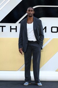 LONDON, ENGLAND - JUNE 23: CJ Beckford attends the European Premiere of F1 ¬Æ The Movie at Cineworld, Leicester Square on June 23, 2025 in London, England.  (Photo by Jeff Spicer/Getty Images for Warner Bros. Pictures)
