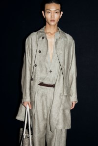 Backstage at Giorgio Armani Men's Spring 2026 Ready-to-Wear Collection at Milan Mne's Fashion Week