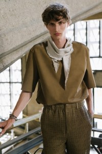 Backstage at Hermès Men's Spring 2026 Ready-to-Wear Collection at Paris Fashion Week