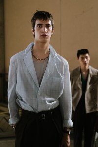 Backstage at Hermès Men's Spring 2026 Ready-to-Wear Collection at Paris Fashion Week