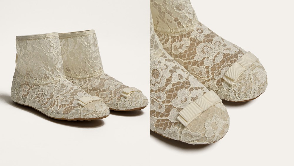 Brave Pudding, Evening Strolls, sock shoe, evening shoe, lace shoes, lace socks, lace sock shoe