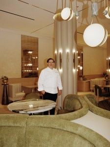 The chef of the Waldorf’s Lex Yard, Michael Anthony, at the restaurant photographed in New York, New York on June 5, 2025.