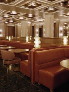 Insidethe Waldorf’s Lex Yard restaurant photographed in New York, New York on June 5, 2025.