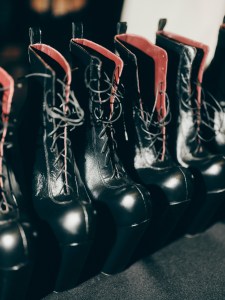 Backstage at Marc Jacobs Fall 2025
