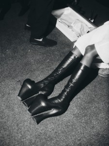 Backstage at Marc Jacobs Fall 2025