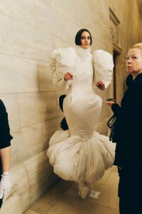 Backstage at Marc Jacobs Fall 2025