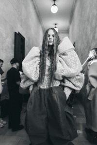 Backstage at Marc Jacobs Fall 2025