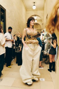Backstage at Marc Jacobs Fall 2025