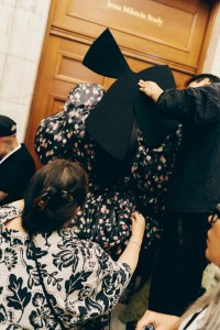 Backstage at Marc Jacobs Fall 2025