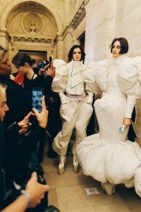 Backstage at Marc Jacobs Fall 2025